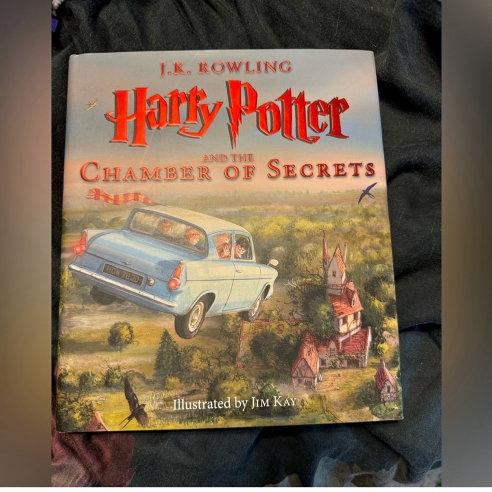 Harry Potter and the Chamber of Secrets Illustrated Edition First Copy